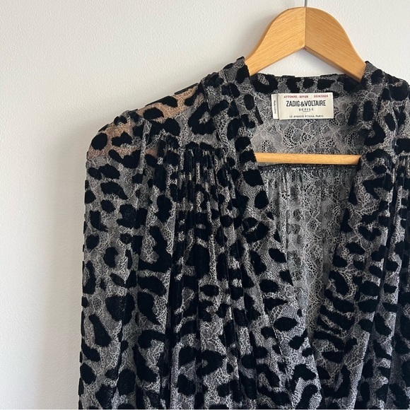 Zadig & Voltaire D Reveal Dress in Noir - Picture 10 of 16